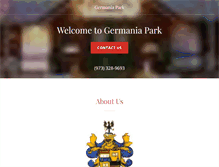Tablet Screenshot of germaniapark.com
